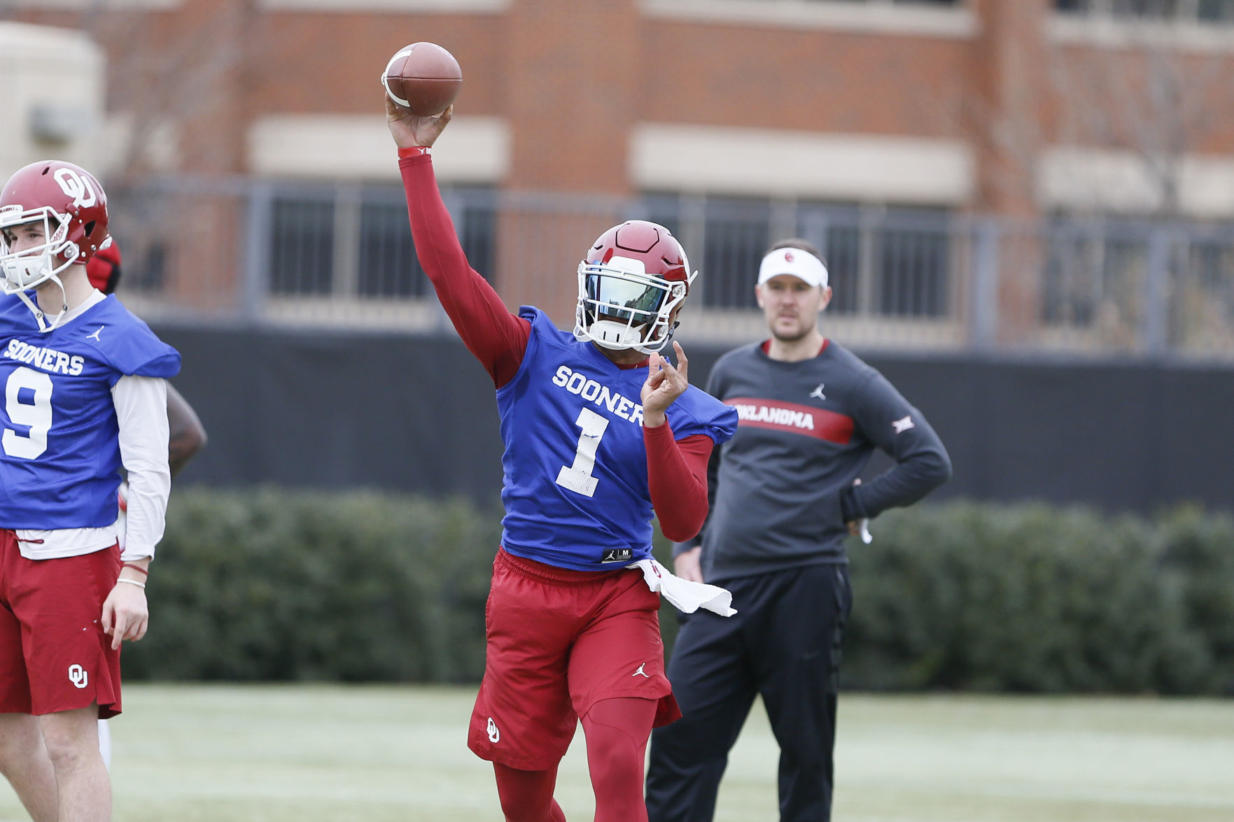 Jalen Hurts in 2019